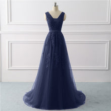 Load image into Gallery viewer, Royal blue Evening Dress plus size Long